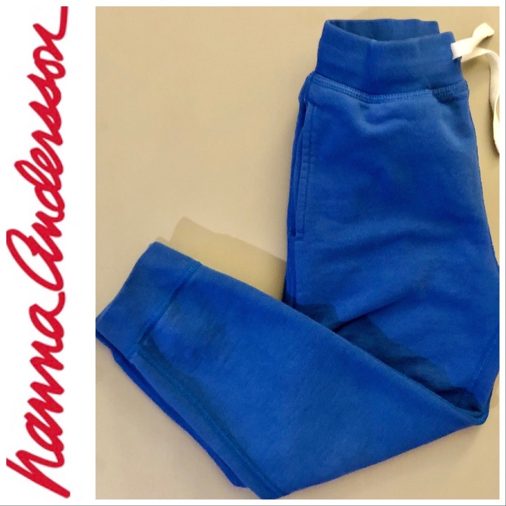 HANNA ANDERSSON Bright Basics Sweatpants- 6-7